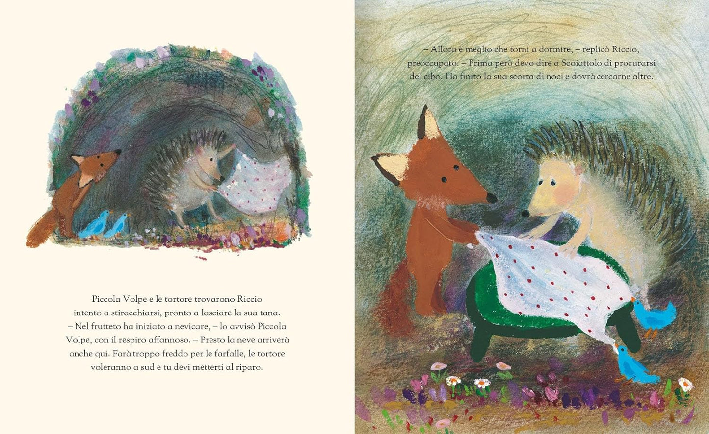 Piccola Volpe e i primi fiori di primavera - Centroscuola