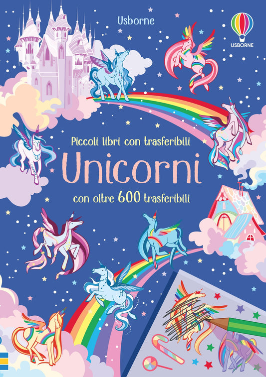 Piccoli libri con trasferibili - Unicorni