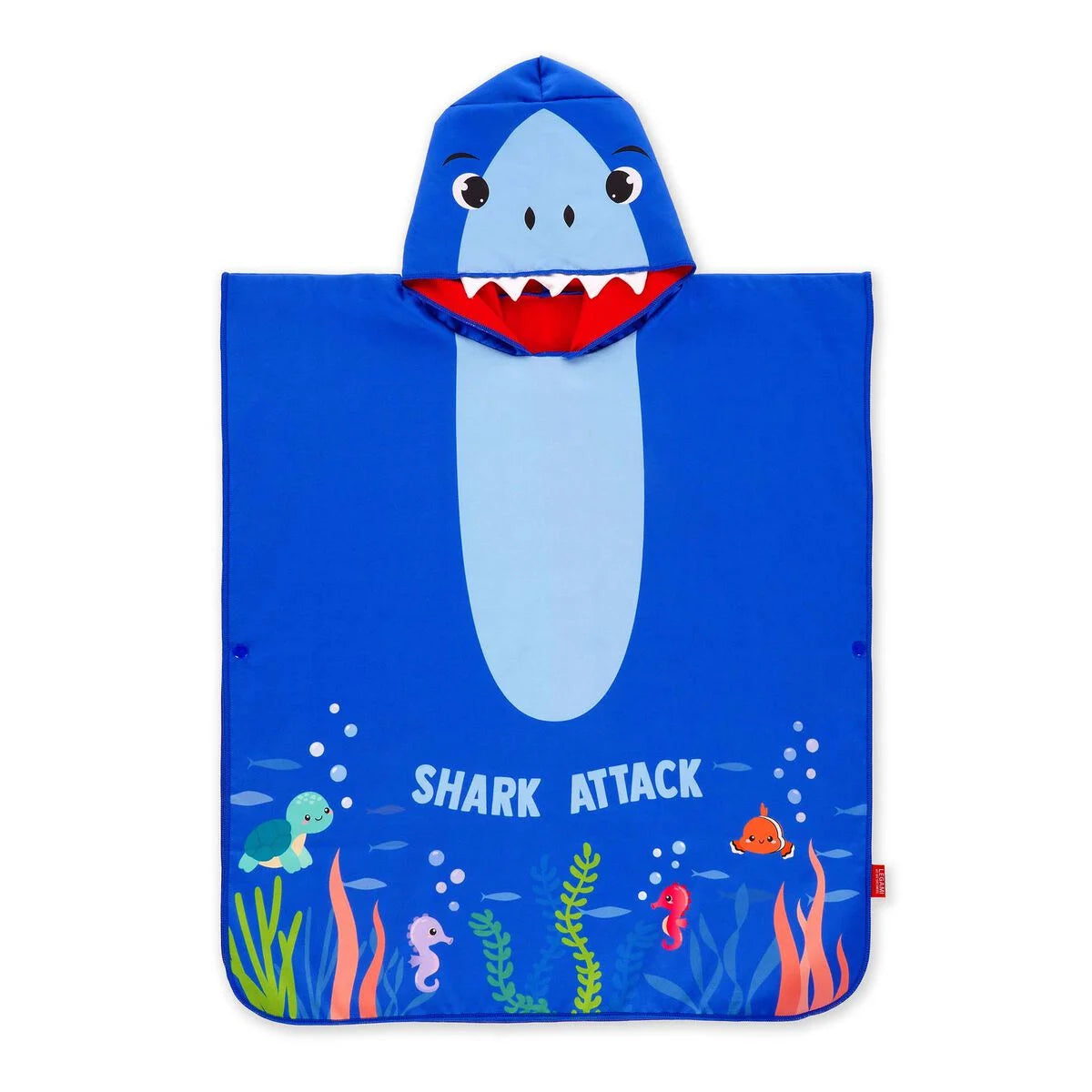 Poncho Asciugamano per bambini - Shark - Centroscuola