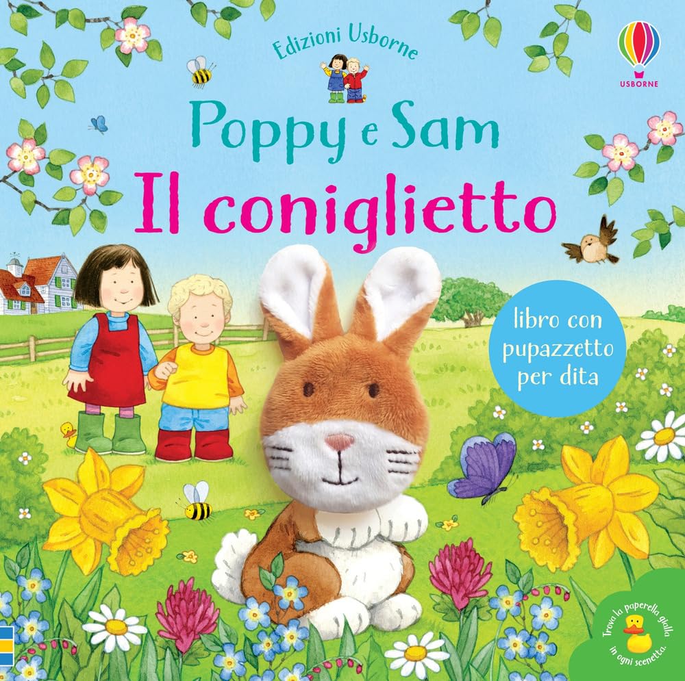 Libri con pupazzetto per dita - Il coniglietto - Centroscuola
