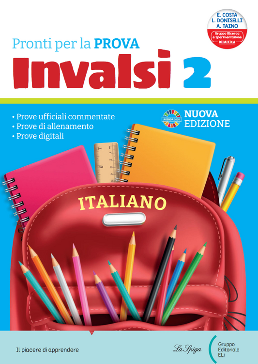 Pronti per la prova INVALSI 2 vol. unico - ITALIANO + MATEMATICA 2024