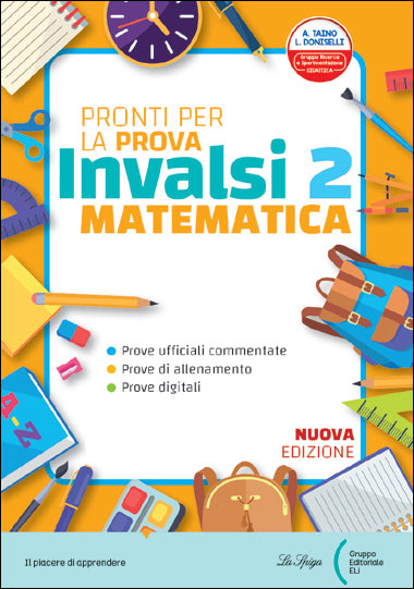 Pronti per la prova INVALSI 2 vol. unico - ITALIANO + MATEMATICA 2025