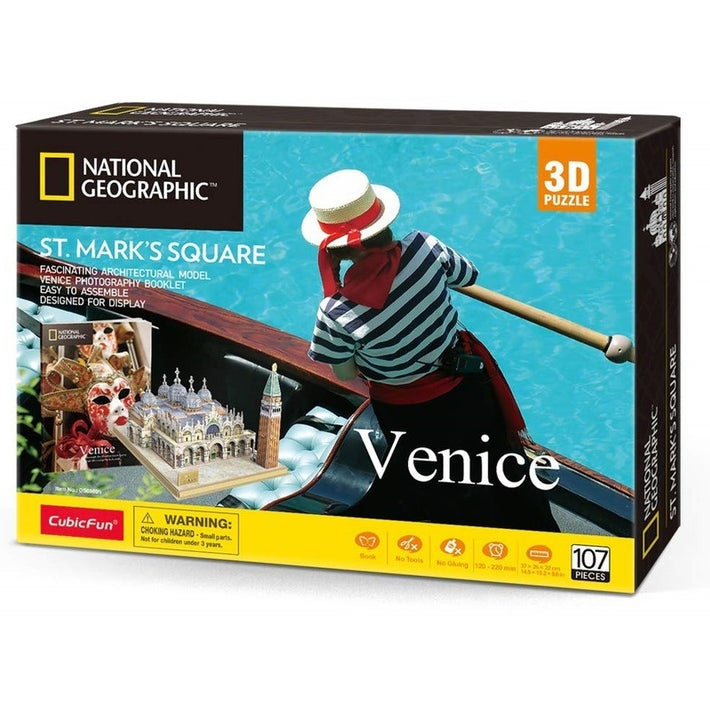Puzzle 3D National Geographic - Piazza San Marco - Centroscuola