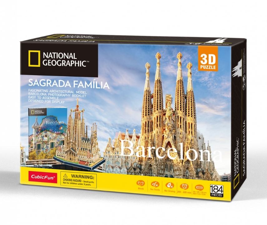 Puzzle 3D National Geographic - Sagrada Familia - Centroscuola