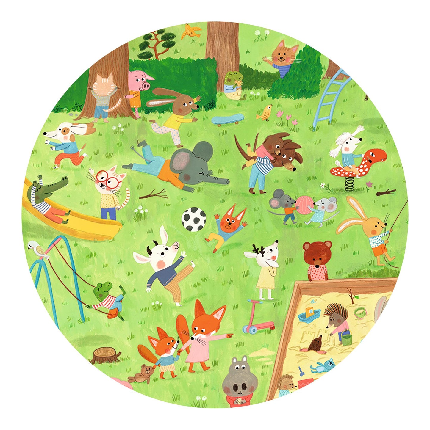 Puzzle d'osservazione - Il giardino dei piccoli amici 35pz