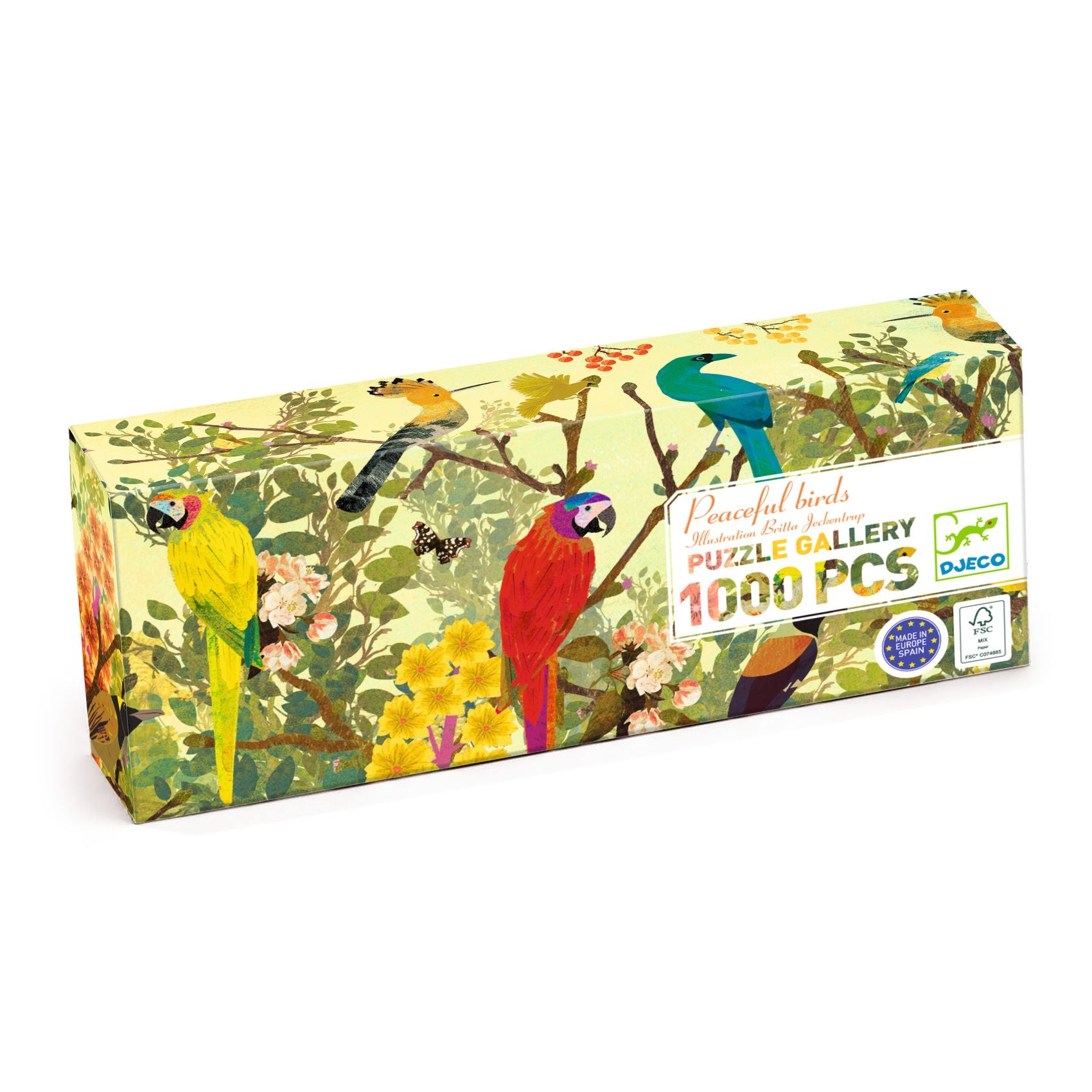 Puzzle Gallery - Peaceful birds 1000 pezzi - Centroscuola