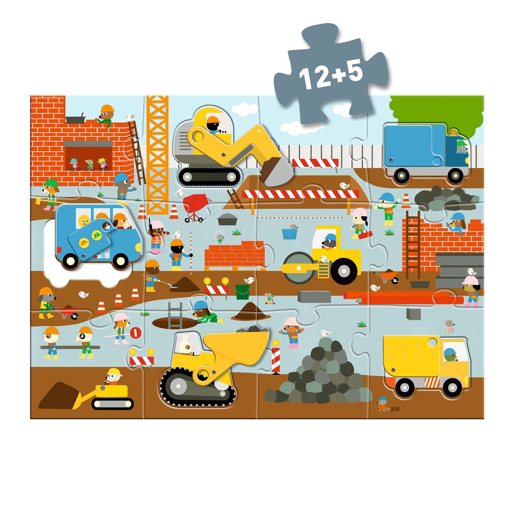 Puzzle Gigante - Cantiere - Centroscuola