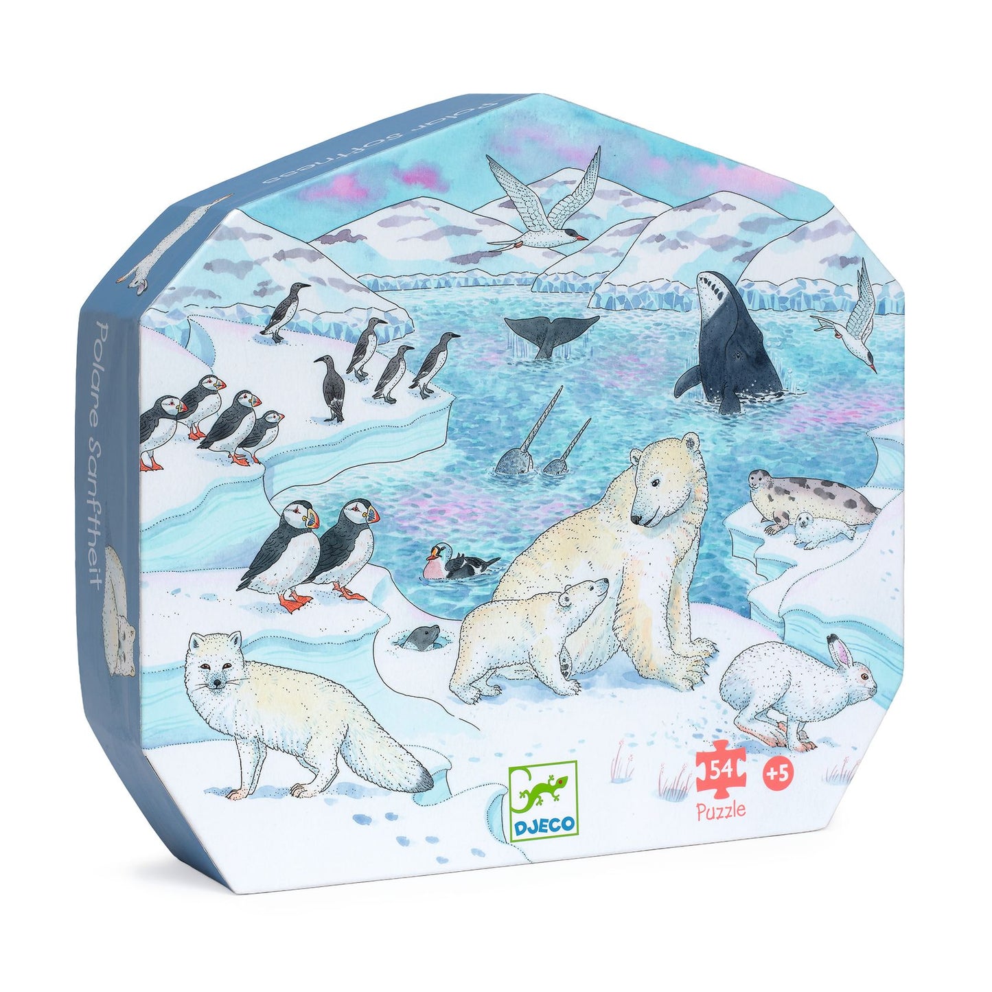 Puzzle Silhouette - Dolcezza polare 54 pezzi - Centroscuola