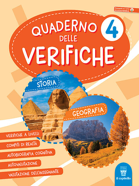 Quaderno delle verifiche - Storia geografia 4