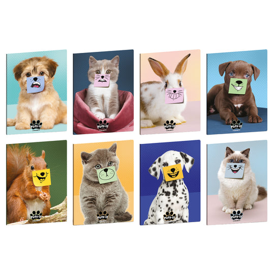 Maxi Quaderno 10mm con margine - Pets-it - Centroscuola