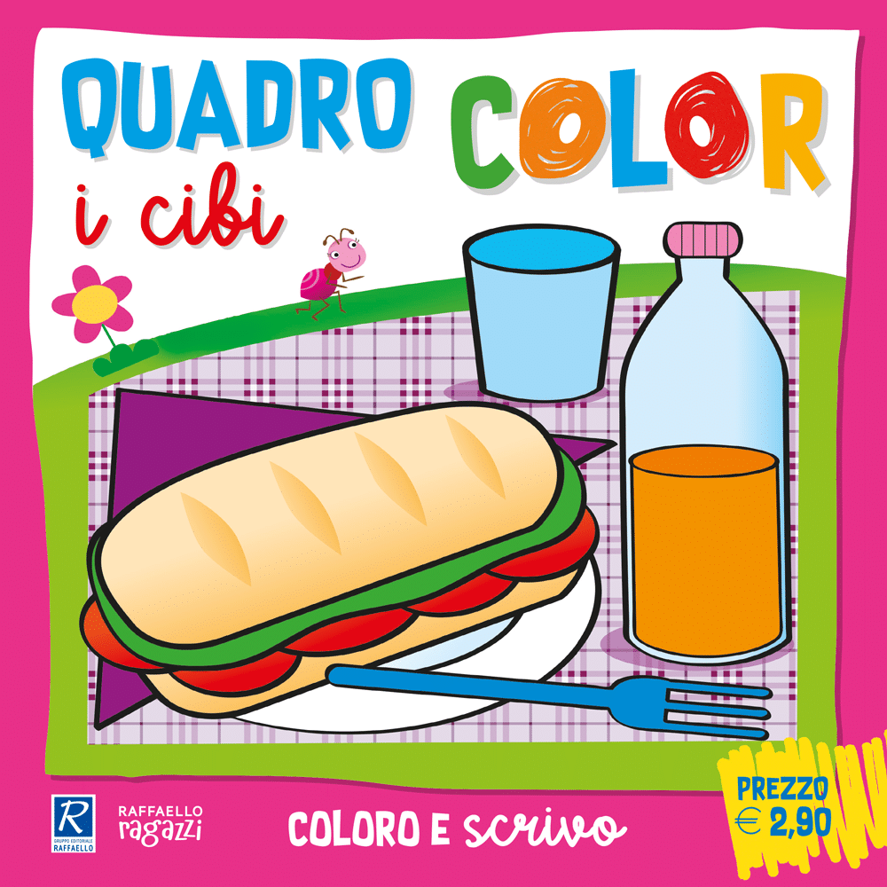 Quadro color - I cibi, Raffaello