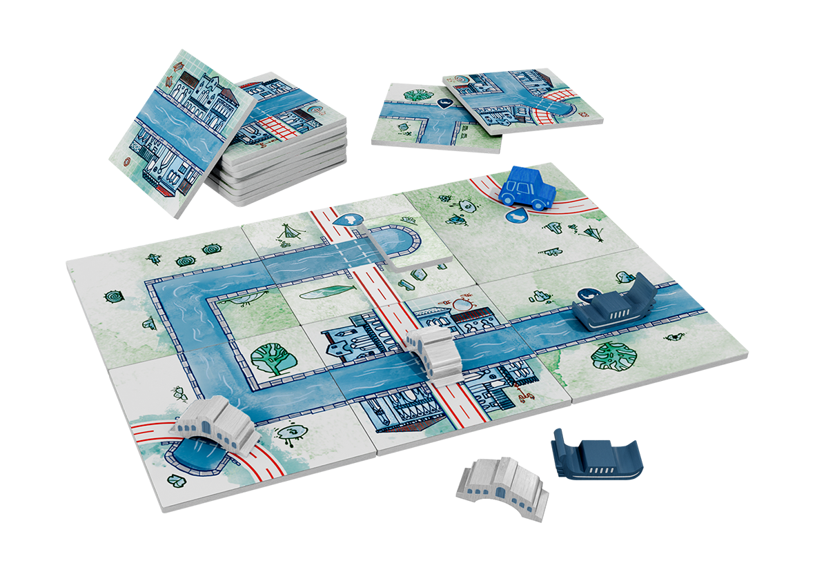 Railroad Tiles - Canals Expansion - Centroscuola