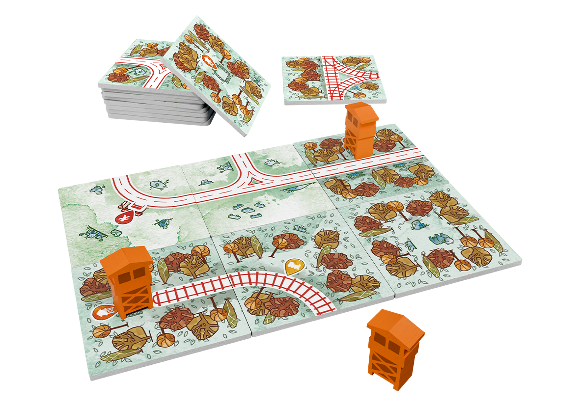 Railroad Tiles - Forest Expansion - Centroscuola