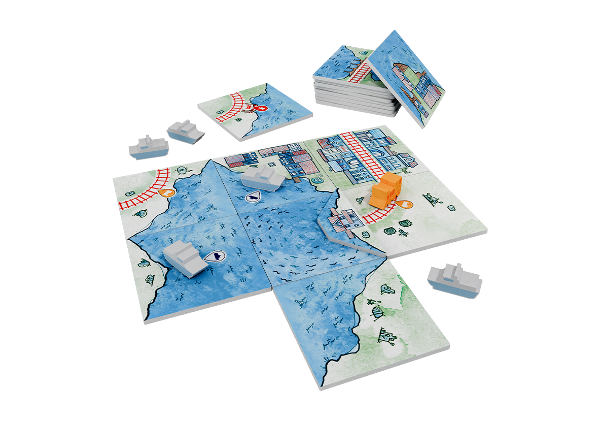 Railroad Tiles - Lakes Expansion - Centroscuola