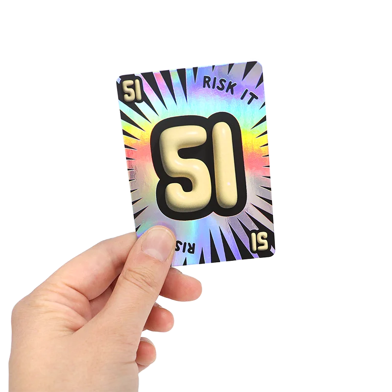 Risk It - esempio di carta, gioco Asmodee