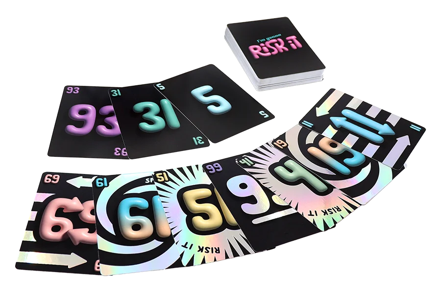 Risk It - componenti del gioco, Asmodee