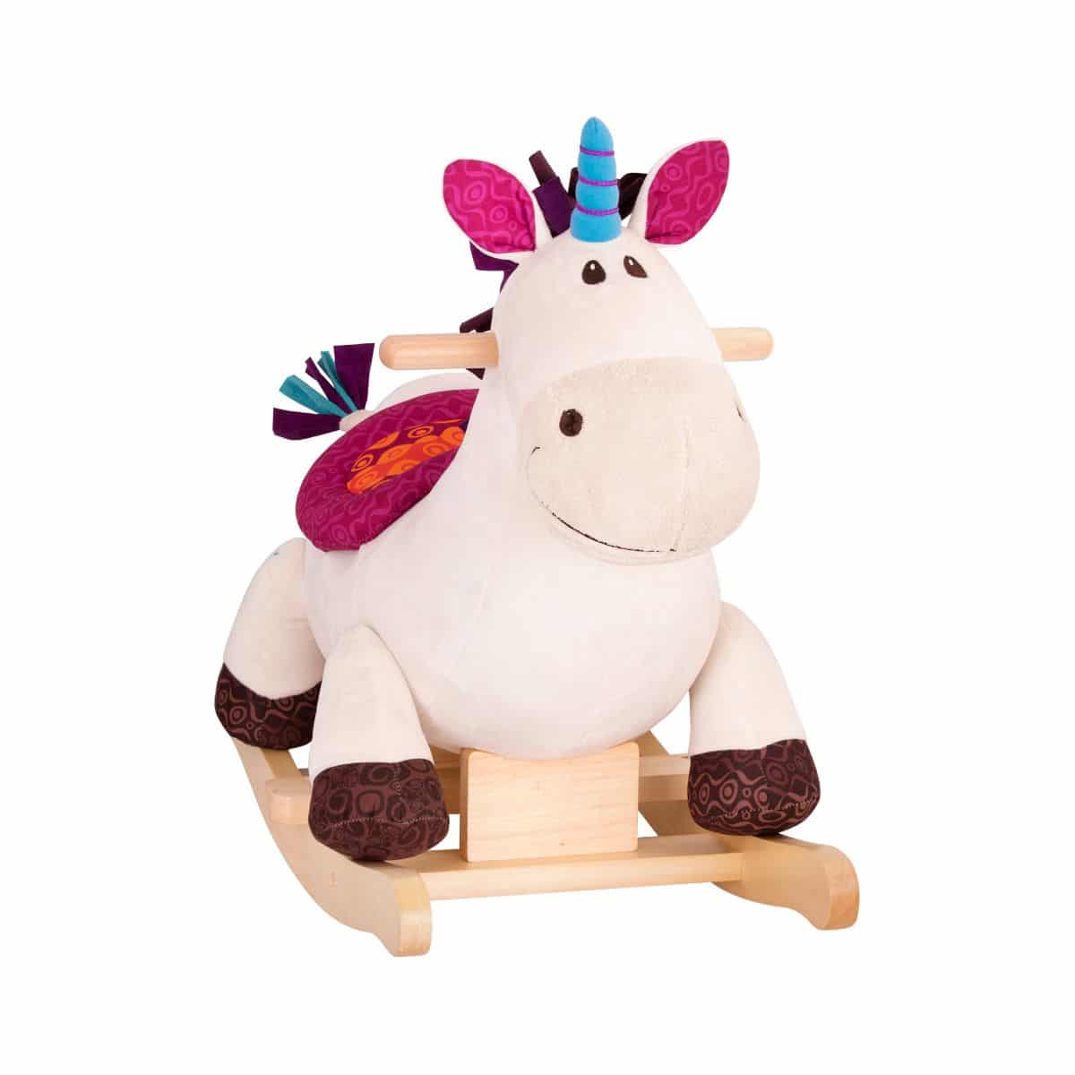 Dondolo in legno – Unicorno Dilly Dally