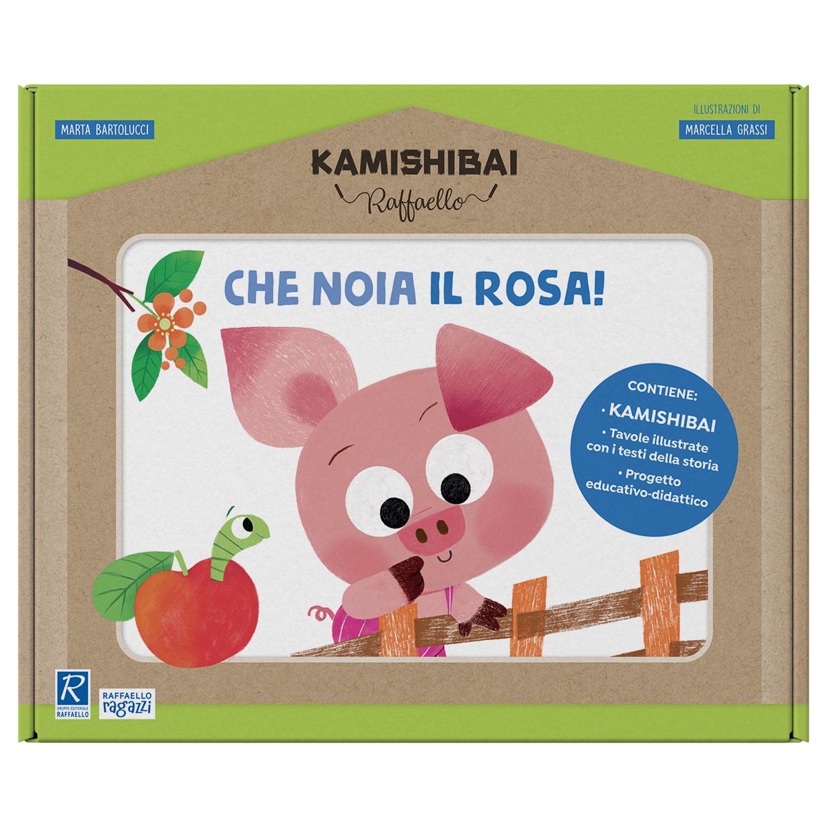 Che noia il rosa! - Kamishibai, storia e guida, Raffaello