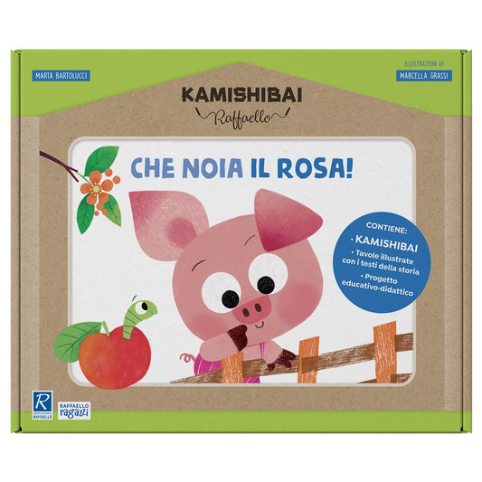 Che noia il rosa! - Kamishibai, storia e guida, Raffaello