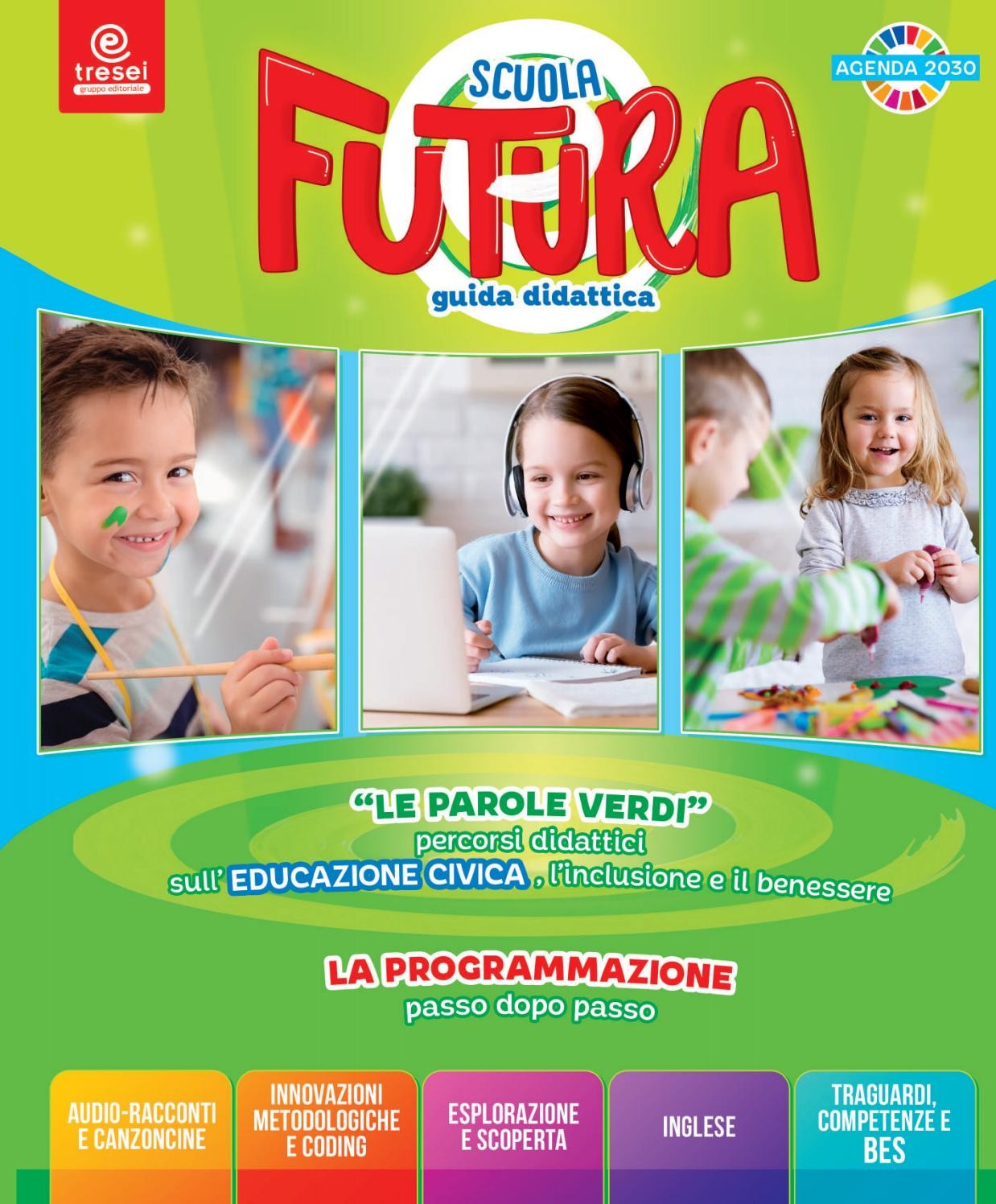 Scuola Futura - Guida per l'insegnante con CD-Audio, editrice Tre Sei Scuola