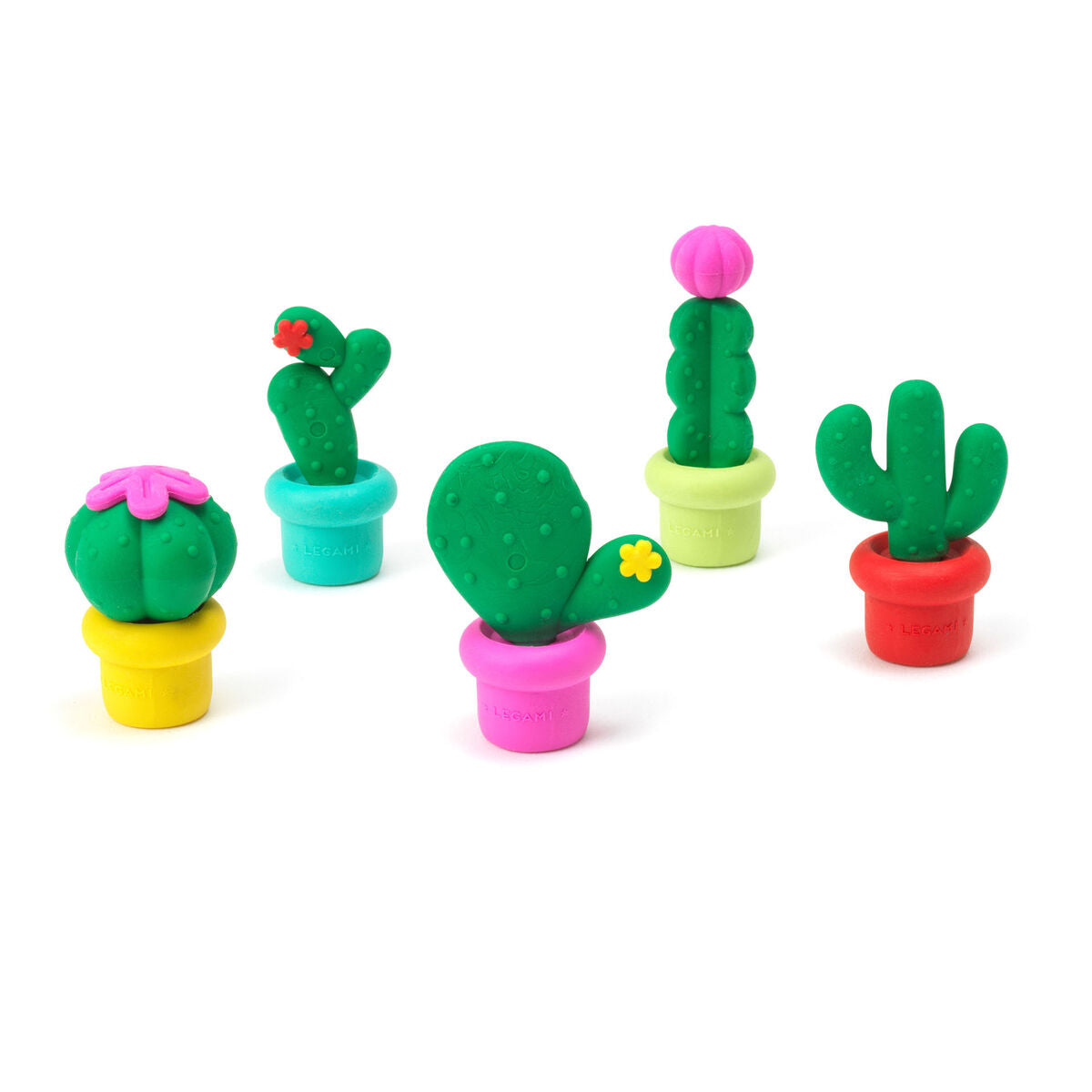 Set di 5 Gomme Profumate - Cactus
