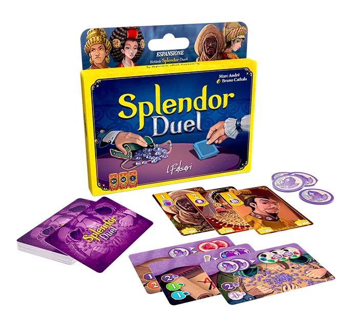 Splendor Duel - I Falsari - contenuto della scatola