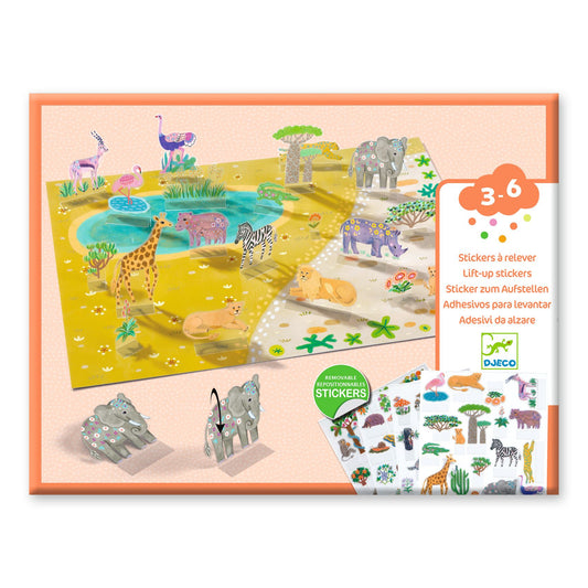 Adesivi da alzare - Gli animali - Centroscuola