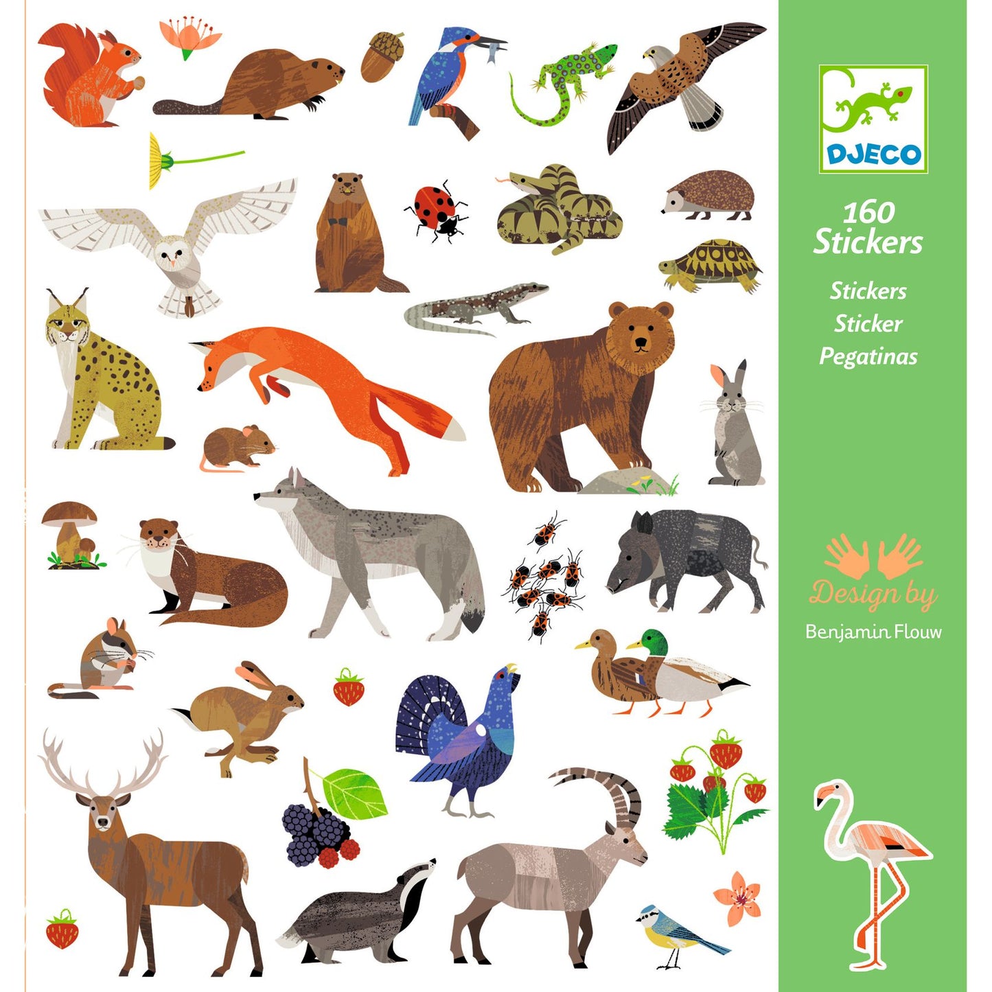 Stickers - Fauna - Centroscuola
