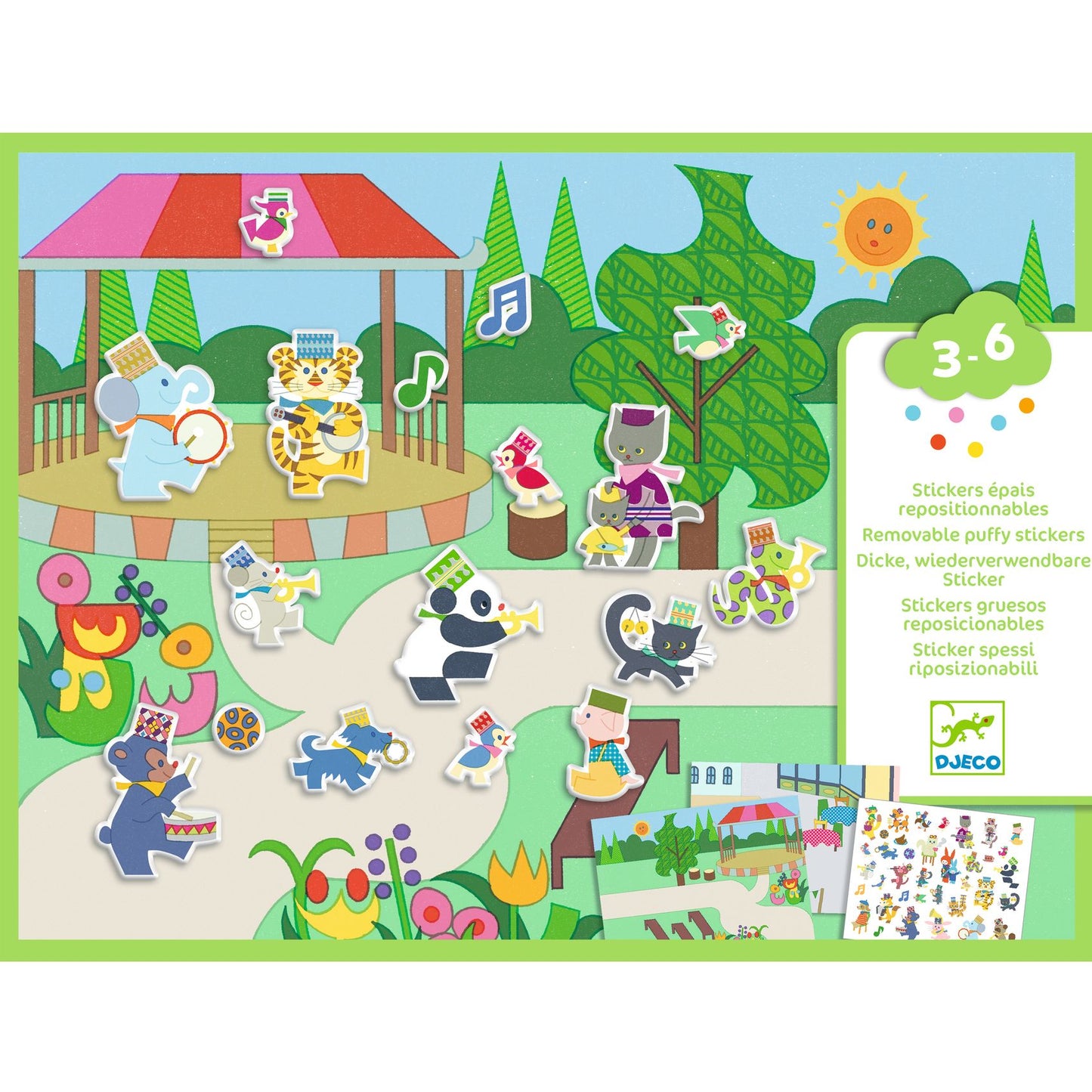 Stickers riposizionabili - Fanfara - Centroscuola