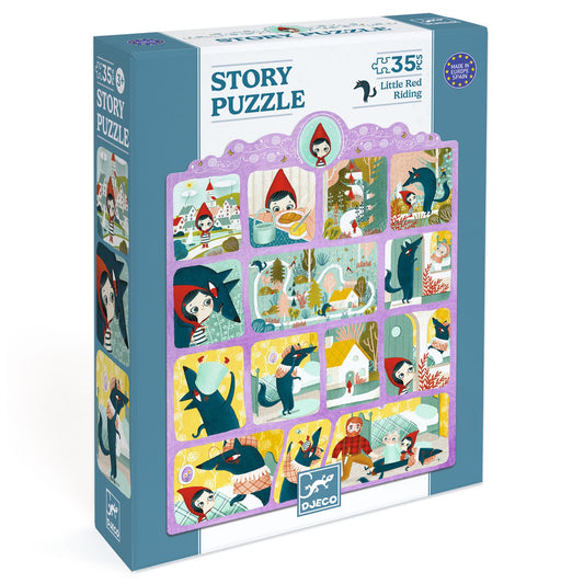 Story Puzzle - Cappuccetto Rosso 35pz