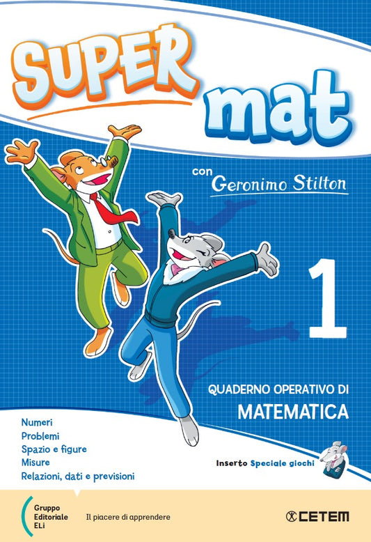 Super MAT 1 con  Geronimo Stilton - Centroscuola