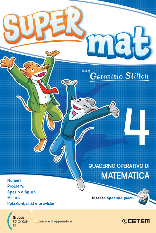 Super MAT 4 con  Geronimo Stilton