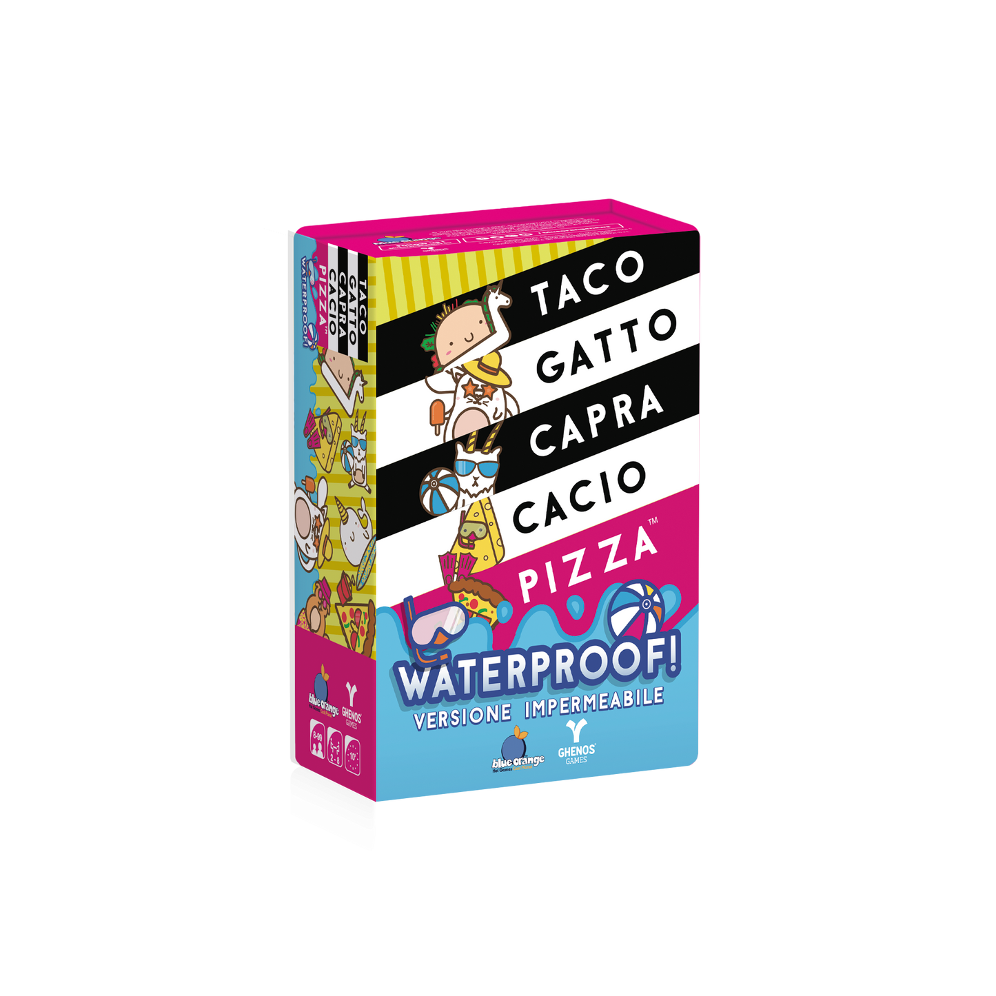 Taco Gatto Capra Cacio Pizza Waterproof - Centroscuola