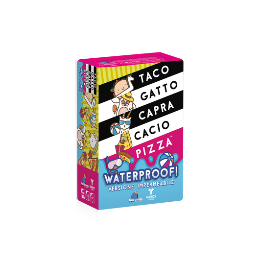 Taco Gatto Capra Cacio Pizza Waterproof - Centroscuola