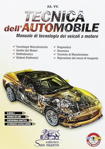 Tecnica Dell`Automobile. Manuale Di Tecnologia Dei  Veicoli A Motore.+Mat.Online - Centroscuola