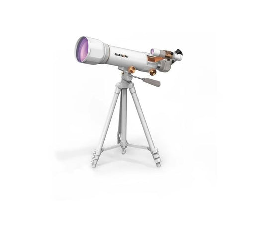 Telescopio bianco con accessori, Synapsys