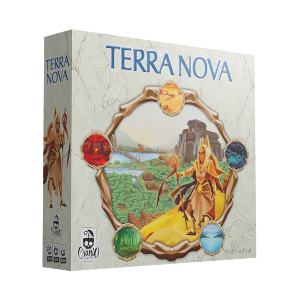 Terra Nova - scatola gioco da tavolo di strategia Cranio Creations