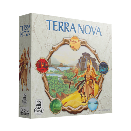 Terra Nova - scatola gioco da tavolo di strategia Cranio Creations
