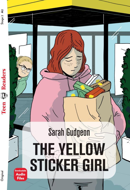 The yellow sticker girl