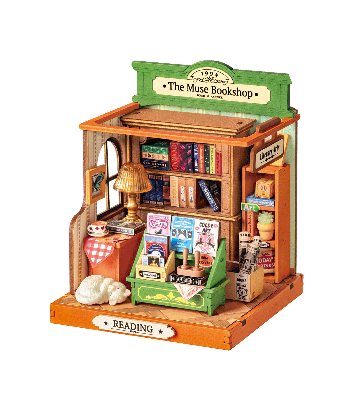 Miniature House - The Muse Bookshop