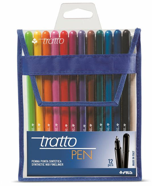 Tratto Pen Astuccio 12 pezzi