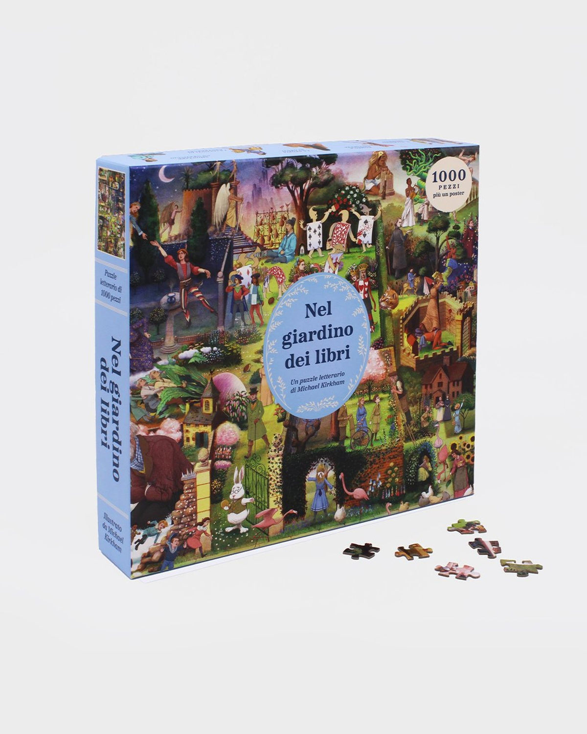 Nel giardino dei libri - Puzzle 1000 pezzi, L'Ippocampo - immagine 3