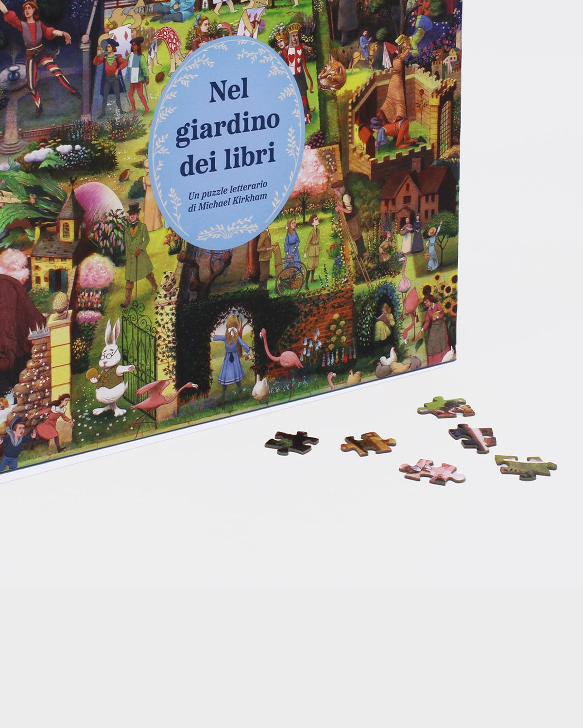 Nel giardino dei libri - Puzzle 1000 pezzi, L'Ippocampo - immagine 4