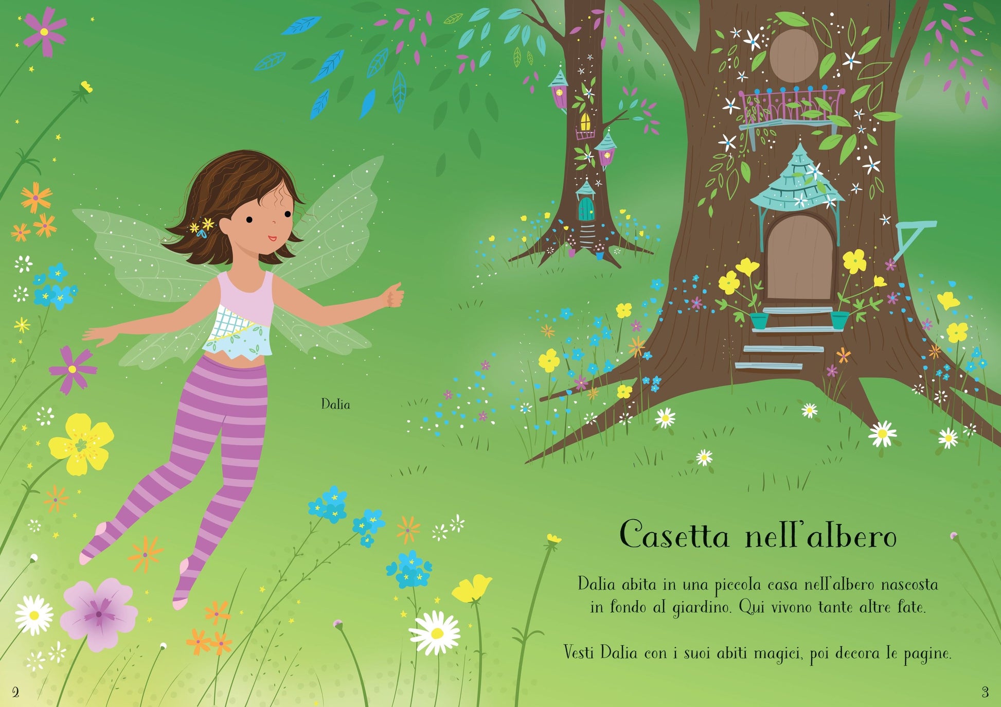 Vesto le bamboline - Fate del giardino - Centroscuola