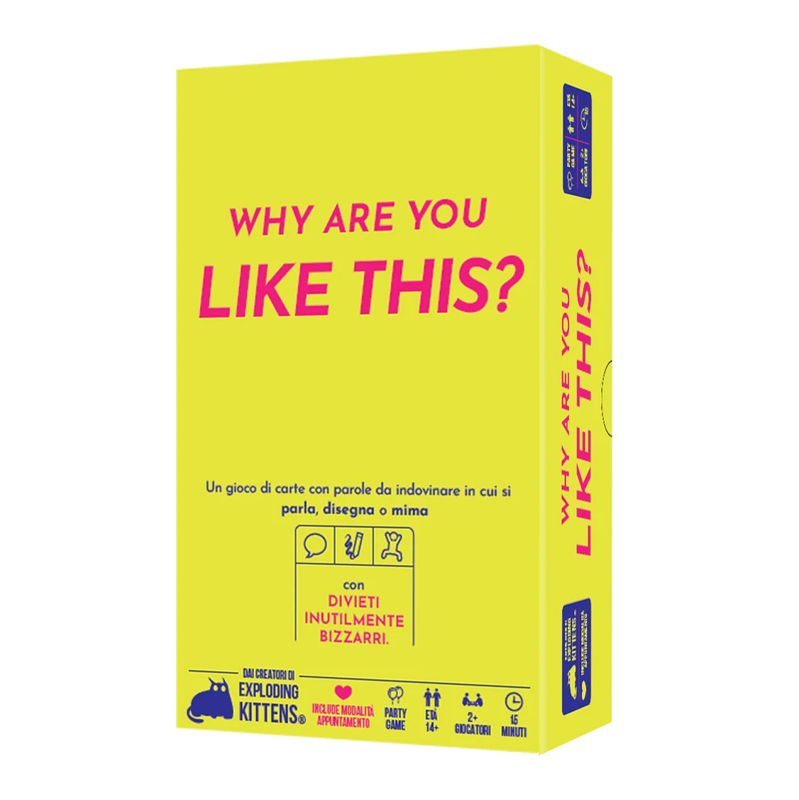 Why Are You Like This? - Asmodee, fronte scatola