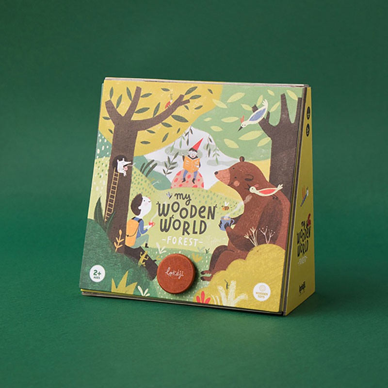 Wooden Toy - My wooden world forest