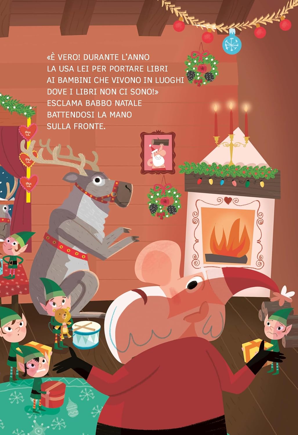 Zia Natale e l'elfo brontolone