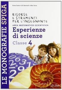 Monografie Esperienze Di Scienze 4 