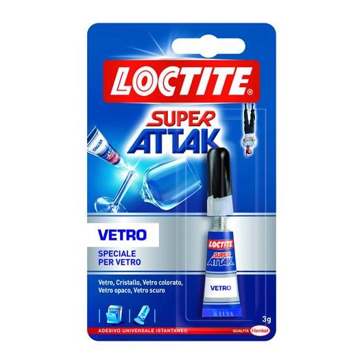 Colla Super Attak Loctite 3 g Speciale x vetro - Centroscuola