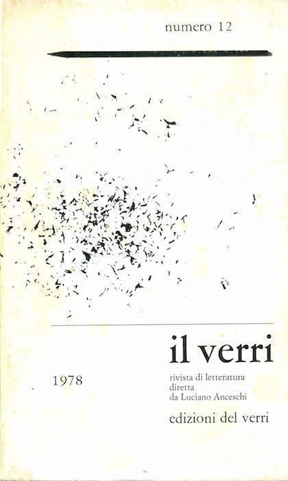 Rivista Il Verri - Sesta serie 1978 n 12